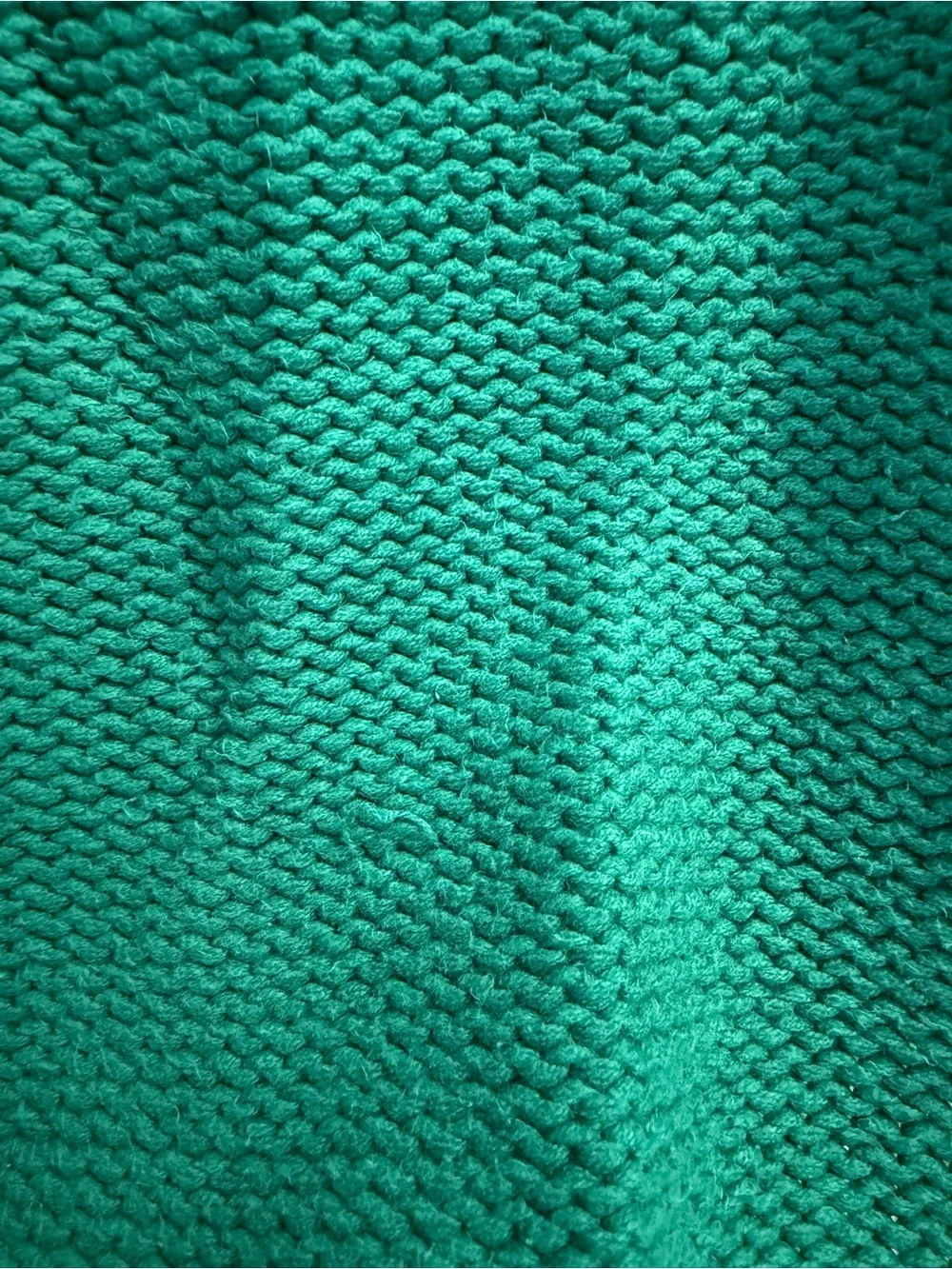 Free People Teal Green Oversized Alli V-Neck Knit Sweater